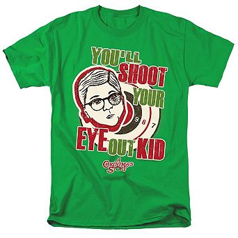 A Christmas Story Youll Shoot Your Eye Out Short Sleeve Adult T-shirt