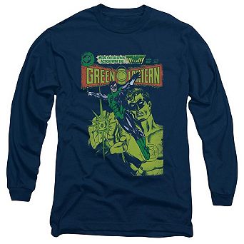 Green Lantern Vintage Cover Long Sleeve Adult T-shirt