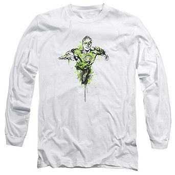 Green Lantern Inked Long Sleeve Adult T-shirt