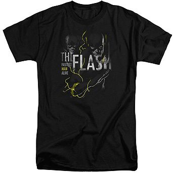 Dc Comics Flash Bold Flash Short Sleeve Adult Tall T-shirt