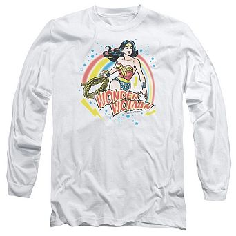 Wonder Woman Wonder Airbrush Long Sleeve Adult T-shirt