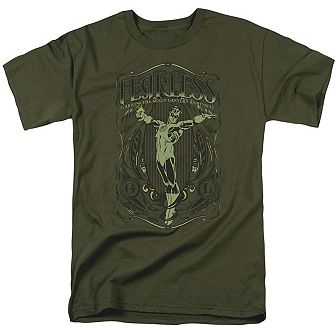 Dc Comics Fearless Short Sleeve Adult T-shirt