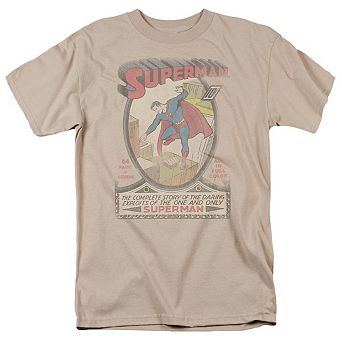 Dc Comics Superman 1 Distressed Short Sleeve Adult T-shirt