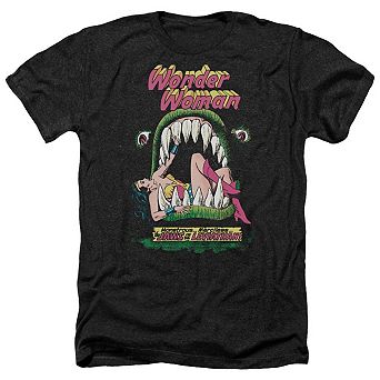 Dc Comics Jaws Adult Heather T-shirt