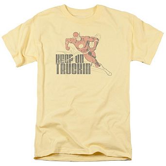 Dc Comics Flash Keep On Truckin Short Sleeve Adult T-shirt