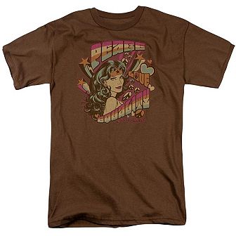 Dc Comics Peace Short Sleeve Adult T-shirt