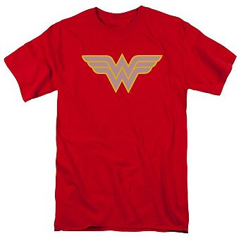 Dc Comics Wonder Woman Logo Short Sleeve Adult T-shirt
