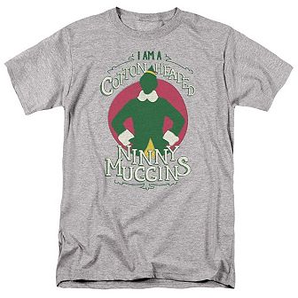 Elf Cotton Headed Short Sleeve Adult T-shirt
