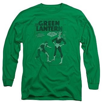 Green Lantern Perilous Traps Long Sleeve Adult T-shirt