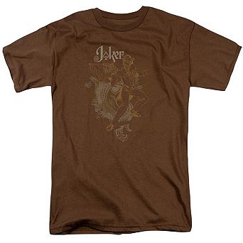 Batman Joker Explosion Short Sleeve Adult T-shirt