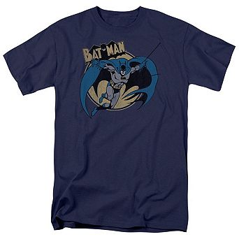 Batman Through The Night Short Sleeve Adult T-shirt