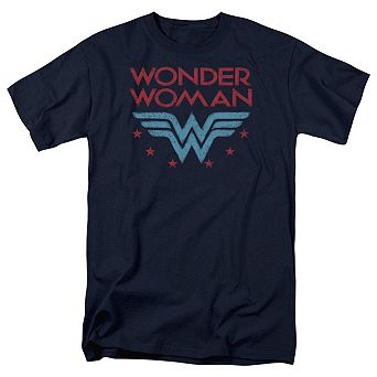 Dc Comics Wonder Woman Wonder Stars Short Sleeve Adult T-shirt