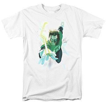 Green Lantern Clouds Short Sleeve Adult T-shirt