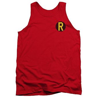 Dc Comics Robin Logo Adult Tank Top