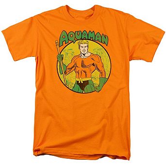 Dc Comics Aquaman Short Sleeve Adult T-shirt