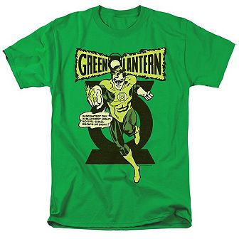 Green Lantern Retro Oath Short Sleeve Adult T-shirt