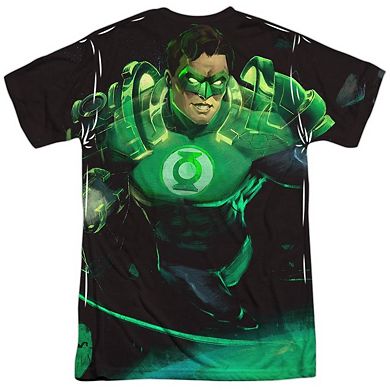 Infinite Crisis Ic Green Lantern Short Sleeve Adult Poly Crew T-shirt