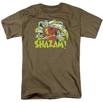 Dc Comics Shazam Stars Short Sleeve Adult T-shirt