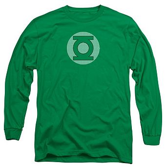 Dc Comics Gl Little Logos Long Sleeve Adult T-shirt