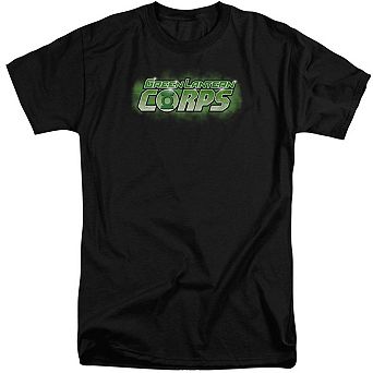 Green Lantern Gl Corps Title Short Sleeve Adult Tall T-shirt