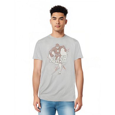 Dc Comics Flash Lightning Fast Short Sleeve Adult T-shirt