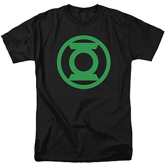 Green Lantern Green Emblem Short Sleeve Adult T-shirt