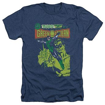 Green Lantern Vintage Cover Adult Heather T-shirt
