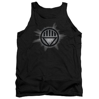 Green Lantern Black Glow Adult Tank Top