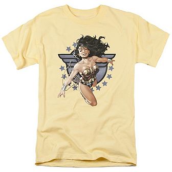Justice League Of America Wonder Woman All Star Short Sleeve Adult T-shirt