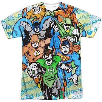 Dc Comics Follow The Leader Short Sleeve Adult Poly Crew T-shirt