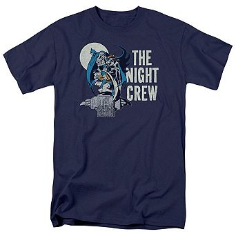 Dc Comics Night Crew Short Sleeve Adult T-shirt