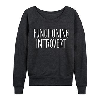 Women's Functioning Introvert French Terry Long Sleeve Tee