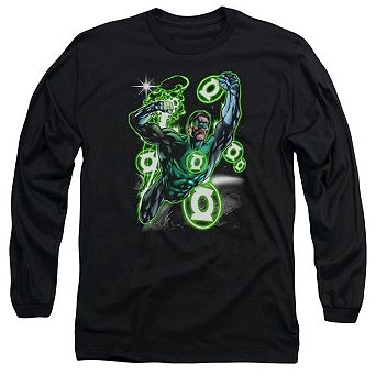 Green Lantern Earth Sector Long Sleeve Adult T-shirt