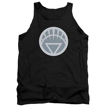 Green Lantern White Symbol Adult Tank Top
