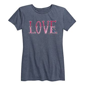 Women's Pete The Cat Big Love Graphic Tee