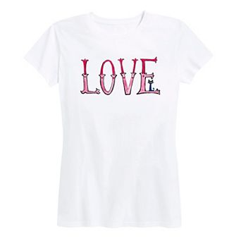 Women's Pete The Cat Big Love Graphic Tee