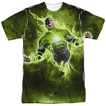 Green Lantern Inner Strength Short Sleeve Adult Poly Crew T-shirt