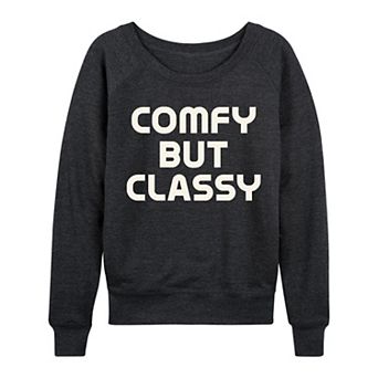 Women's Comfy But Classy French Terry Long Sleeve Tee