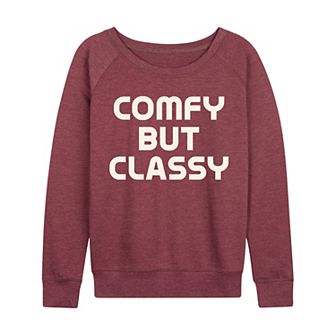 Women's Comfy But Classy French Terry Long Sleeve Tee
