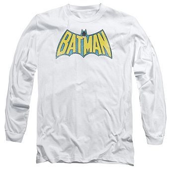 Dc Comics Classic Batman Logo Long Sleeve Adult T-shirt