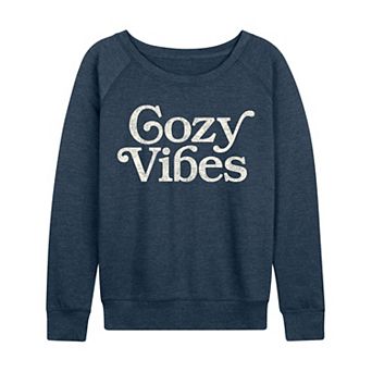 Women's Cozy Vibes French Terry Long Sleeve Tee