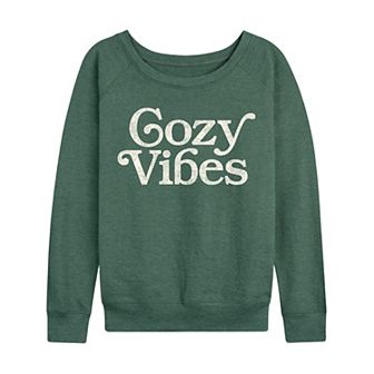 Women's Cozy Vibes French Terry Long Sleeve Tee