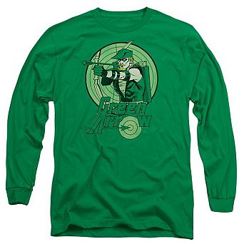 Dc Comics Green Arrow Long Sleeve Adult T-shirt