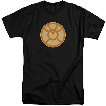 Green Lantern Orange Symbol Short Sleeve Adult Tall T-shirt