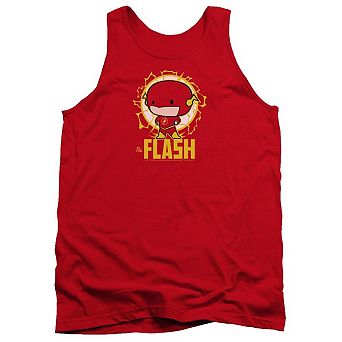 Dc Comics Flash Flash Chibi Adult Tank Top