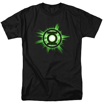 Green Lantern Green Glow Short Sleeve Adult T-shirt