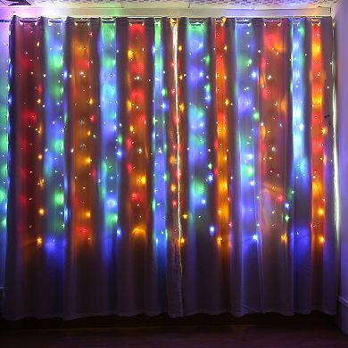 448LED Waterproof String Fairy Curtain Lights Window