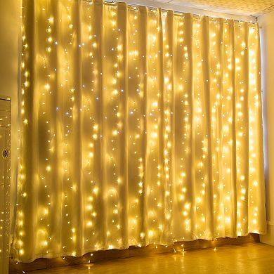 448LED Waterproof String Fairy Curtain Lights Window