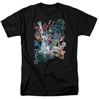 Green Lantern Lanterns Unite Short Sleeve Adult T-shirt