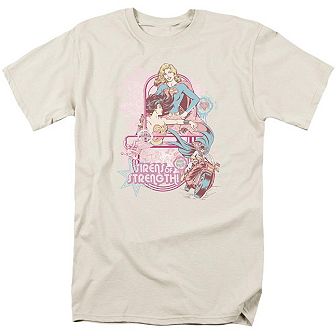 Dc Comics Sirens Of Strength Short Sleeve Adult T-shirt